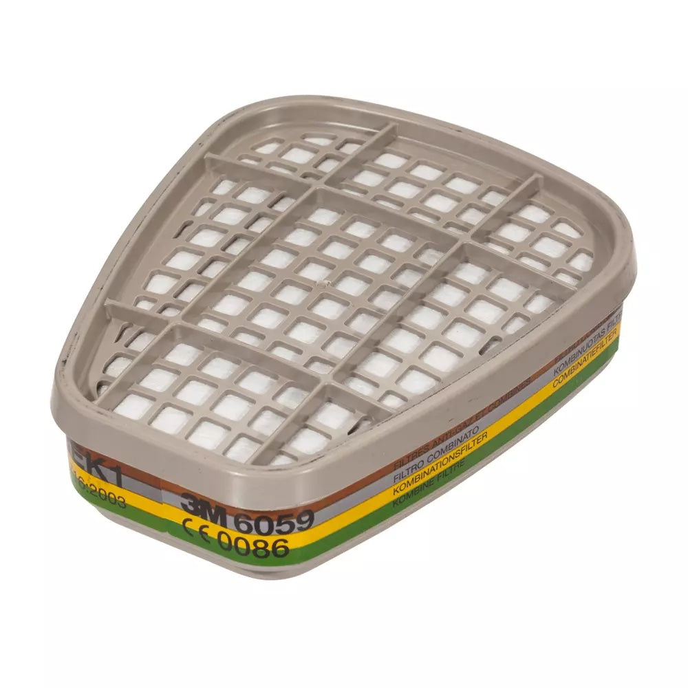 3M™ 6059 (ABEK1a) Dujų ir garų filtrai