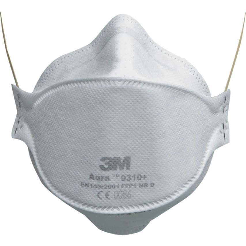 3M™ Aura™ 9310+ (FFP1) kietųjų dalelių respiratorius