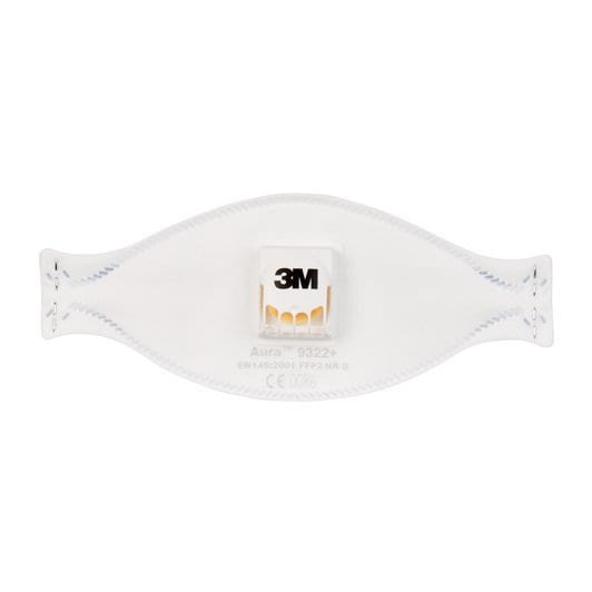 3M™ Aura™ 9322+ (FFP2) kietųjų dalelių respiratorius