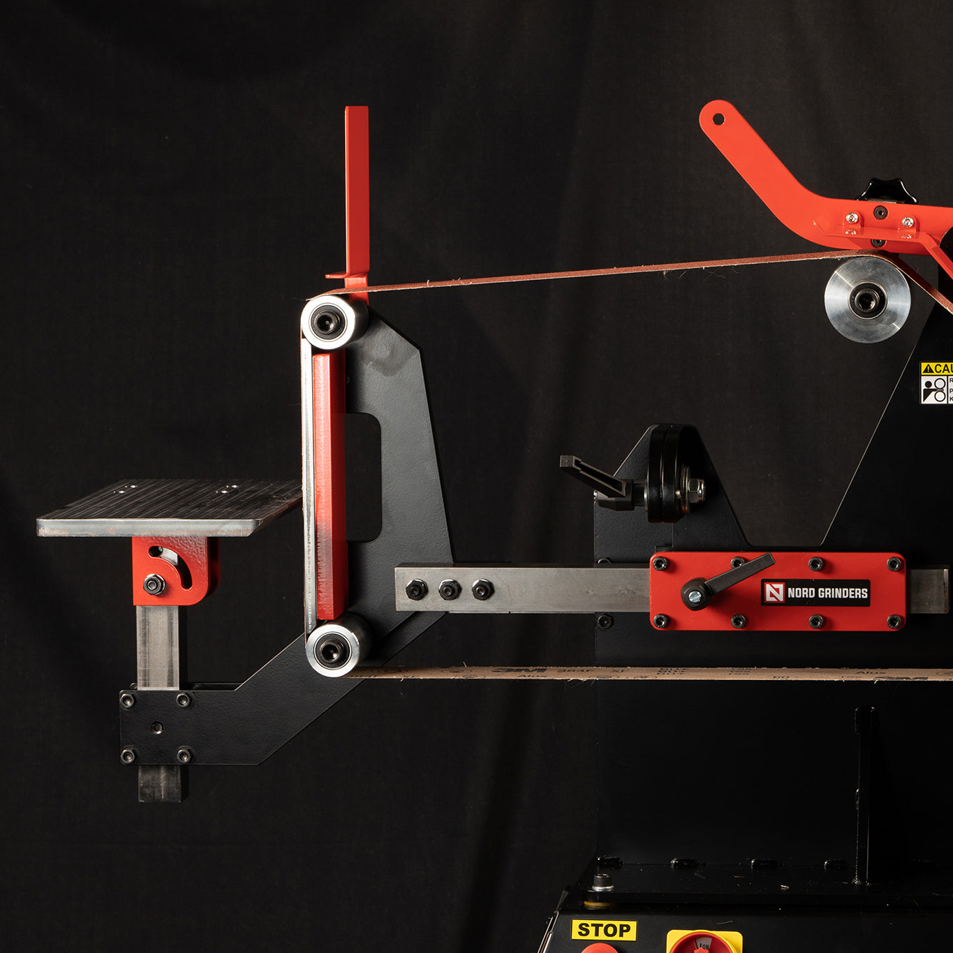 Nord Grinders® BGM-75 Stacionari juostinė šlifavimo mašina