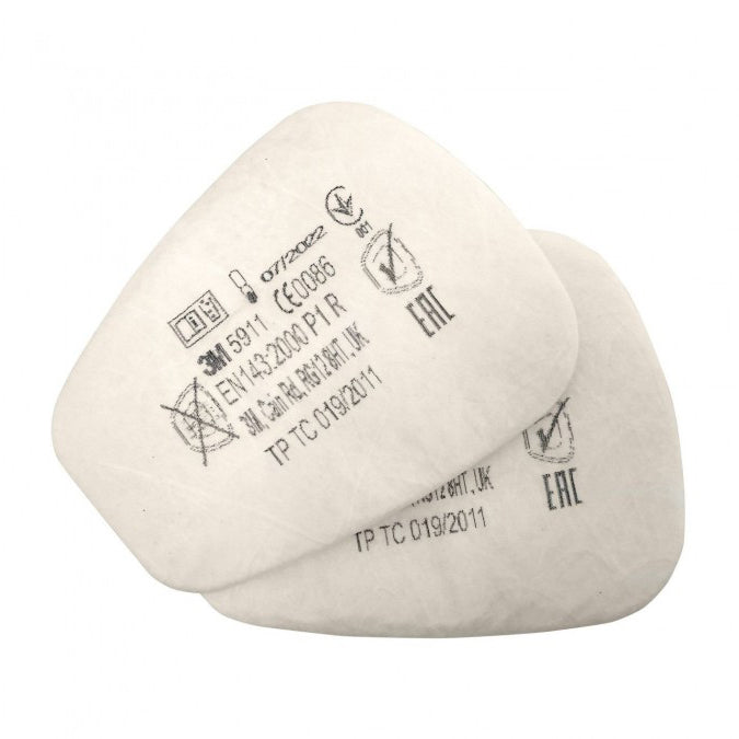 3M™ 5911 (P1) Kietųjų dalelių filtrai