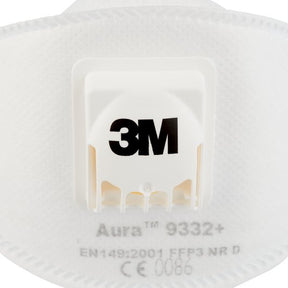 3M™ Aura™ 9332+ (FFP3) kietųjų dalelių respiratorius 