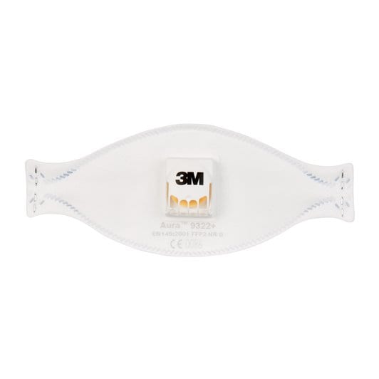 3M™ Aura™ 9322+ (FFP2) kietųjų dalelių respiratorius 