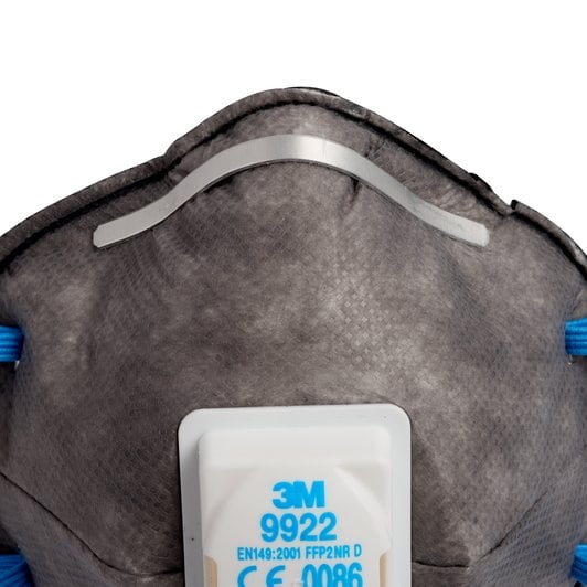 3M™ 9922 (FFP2 NR D) rankų dažymo respiratorius