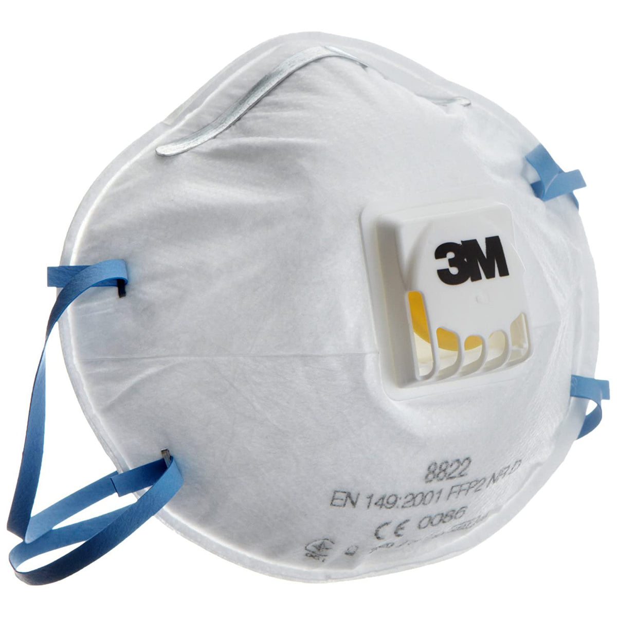 3M™ 8822 (FFP2) vienkartinis respiratorius 