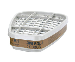 3M™ 6051 (A1) Dujų ir garų filtrai 