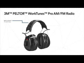 3M™ PELTOR™ WorkTunes™ Pro FM radijo ausinės 